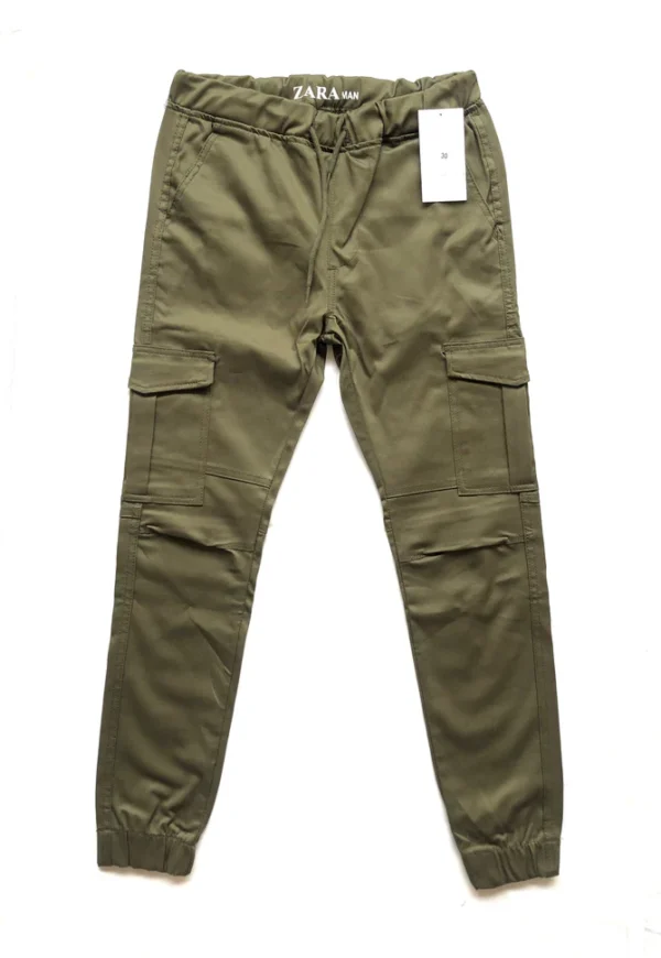 green6-pocket cargo trouser