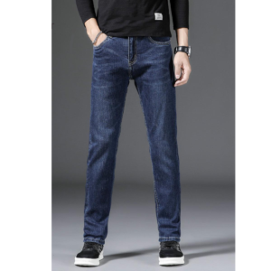 Medium Navy Blue Denim Pant